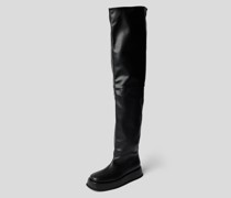 Overknees mit Plateausohle