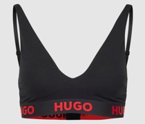 Triangel-BH mit elastischem Logo-Bund Modell 'SPORTY'