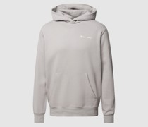Oversized Hoodie mit Label-Detail