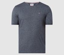 Slim Fit T-Shirt mit Logo-Stickerei Modell 'Jaspe'