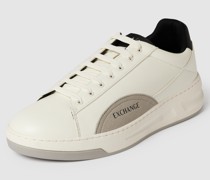 Sneaker mit Label-Details Modell 'ENGLISH'