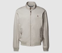 Jacke mit Label-Stitching Modell 'BARACUDA'
