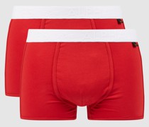 Trunks mit elastischem Logo-Bund im 2er-Pack