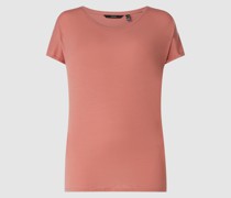 PLUS SIZE T-Shirt mit angeschnittenen Ärmeln Modell 'Ava'