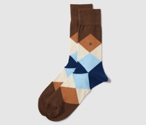 Socken mit Allover-Muster Modell 'CLYDE'