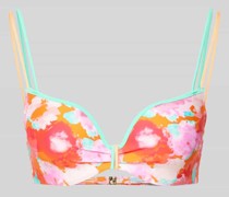 Bikini-Oberteil mit floralem Muster Modell 'APOLLONIS'