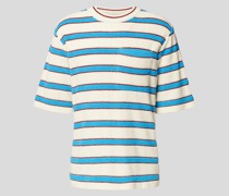 T-Shirt mit Streifenmuster