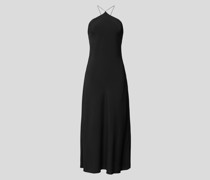 Midikleid mit Spaghettiträgern