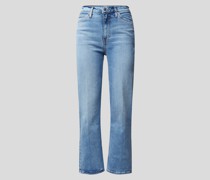 Bootcut Jeans mit Brand-Detail