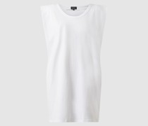 Shirtkleid mit Schulterpolsterung