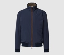 Jacke mit Label-Detail