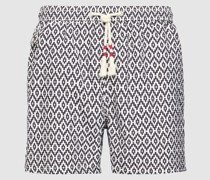 Badehose mit Allover-Muster Modell 'LIGHTING'