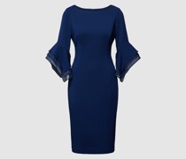 Cocktailkleid mit Trompetenärmeln