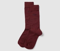 Socken mit Strukturmuster im 2er-Pack
