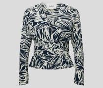 Blusenshirt mit V-Ausschnitt