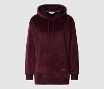 Hoodie aus Samt