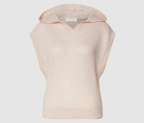 Strickpullunder mit Kapuze