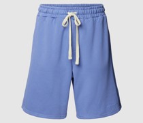 Shorts mit Label-Print