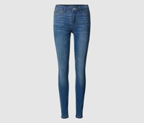 Skinny Fit Jeans im 5-Pocket-Design Modell 'Nela'
