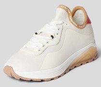 Sneaker mit Label-Details