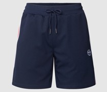 Sweatshorts mit Label-Stitching Modell 'DAMARINDO'