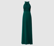 Abendkleid in Maxilänge mit Taillenpasse