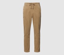 Tapered Cropped Hose aus Cord Modell 'LINUS'