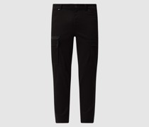 Tapered Fit Cargohose mit Stretch-Anteil Modell 'Ace'