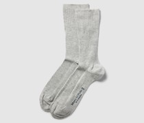 Socken mit Label-Detail Modell 'CLAUDINE'