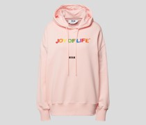 Oversized Hoodie mit Statement-Stitching