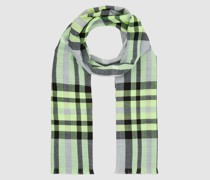 Schal mit Tartan-Karo