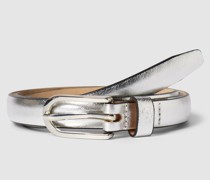Gürtel aus Leder mit Dornschließe Modell 'Seta'