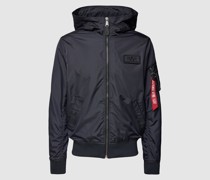 Jacke mit Label-Details
