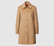 Mantel aus Wolle mit Umlegekragen Modell 'JET'