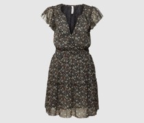 Minikleid mit Allover-Muster Modell 'AIKO'