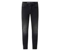 Slim Fit Jeans mit Stretch-Anteil Modell 'Rocko'