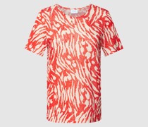 T-Shirt mit Allover-Muster Modell 'SANJAY'