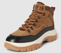 Boots mit Label-Details Modell 'Hillark'