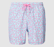 Badehose mit Allover-Print Modell 'FANTASY'