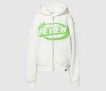 Hoodie mit Label-Print
