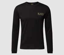 Longsleeve mit Label-Patch