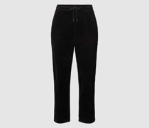 Tapered Cropped Hose aus Cord Modell 'LINUS'