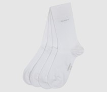 Socken mit Stretch-Anteil im 4er-Pack
