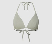 Bikini-Oberteil mit Strukturmuster Modell 'JOIA'