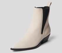 Chelsea Boots mit Blockabsatz