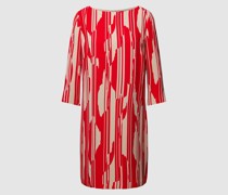 Minikleid mit Allover-Muster