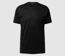 T-Shirt im unifarbenen Design