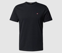 T-Shirt mit Logo-Stitching Modell 'SALIS'