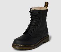 Schnürboots mit Label-Detail
