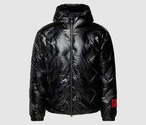 Jacke mit Label-Patch Modell 'PNEIZ'